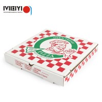 fast food packaging branded large plain pizza boxes