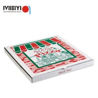 Custom paperboard cardboard paper wholesale pizza delivery box