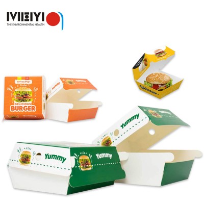 New burger box burger packaging hamburger packaging made in china